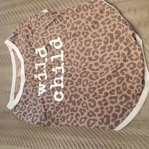 Wild child dog tee